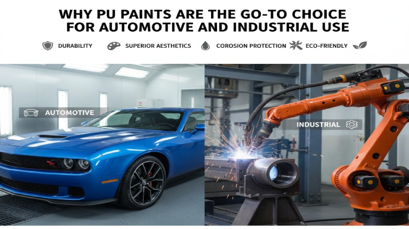 PU Paints for Automotive and Industrial Use