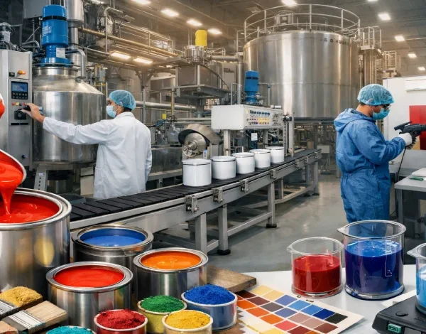 NC Paint Manufacturing Process