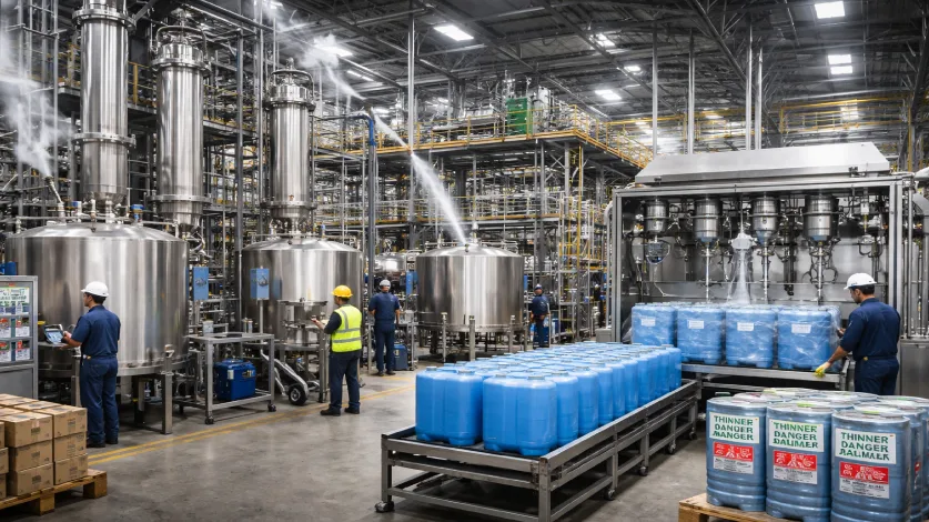 Thinner Manufacturing Process in India