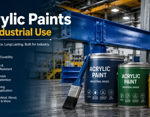 Acrylic Paints for Industrial Use