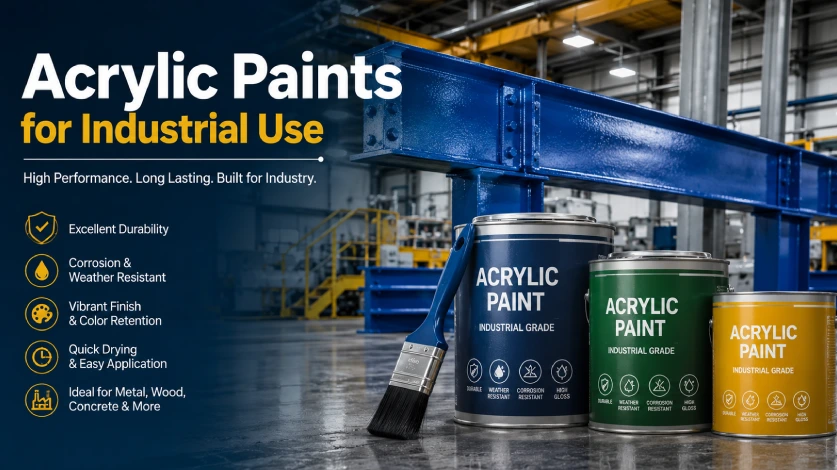 Acrylic Paints for Industrial Use
