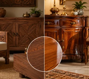 Wood Finish Paint vs Varnish