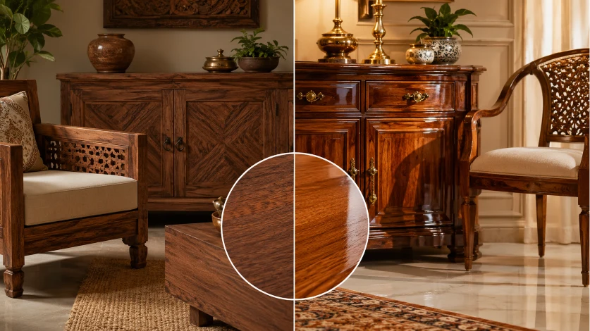 Wood Finish Paint vs Varnish