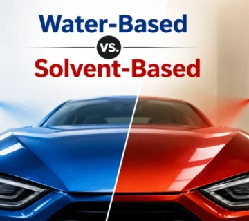 Water-Based vs. Solvent-Based Automotive Paint
