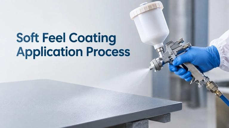 Soft Feel Coating Application Process